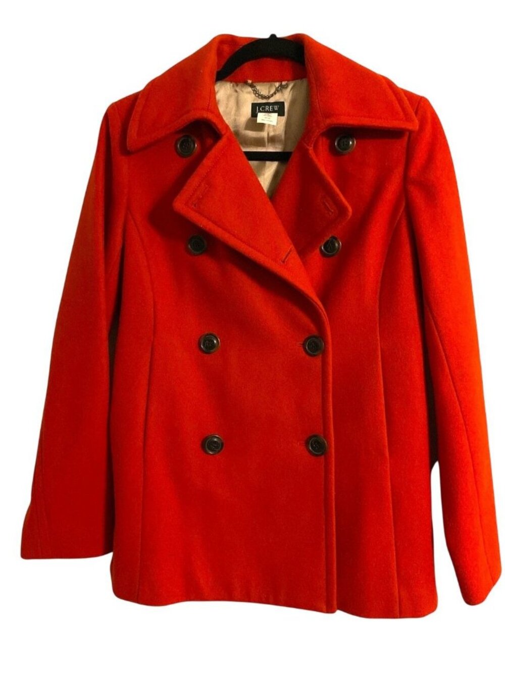 J.Crew Wool Pea Coat Double Breasted Size S